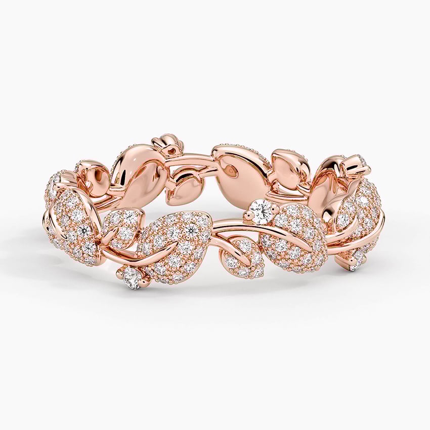Canopy Pavé Diamond Eternity Ring
