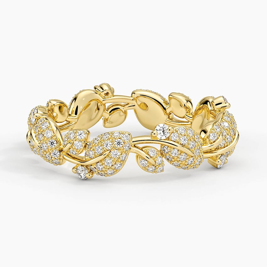 Canopy Pavé Diamond Eternity Ring