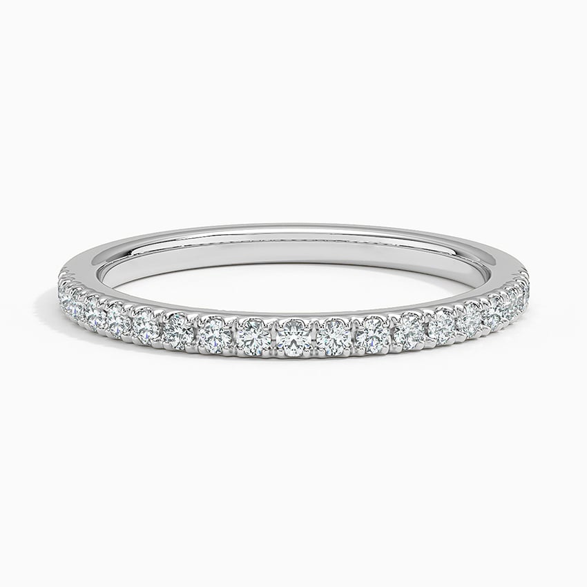 Bliss Diamond Ring (1/5 ct. tw.) in white gold — top view