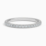 Bliss Diamond Ring (1/5 ct. tw.) in white gold — top view