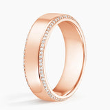 Avalon Eternity Diamond 6mm Wedding Ring (2/5 ct. tw.) in rose gold