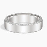 Avalon Eternity Diamond 6mm Wedding Ring (2/5 ct. tw.) in white gold — top view