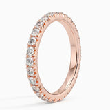 Sienna Eternity Diamond Ring (7/8 ct. tw.) in rose gold — side view