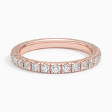 Sienna Eternity Diamond Ring (7/8 ct. tw.) in rose gold — top view