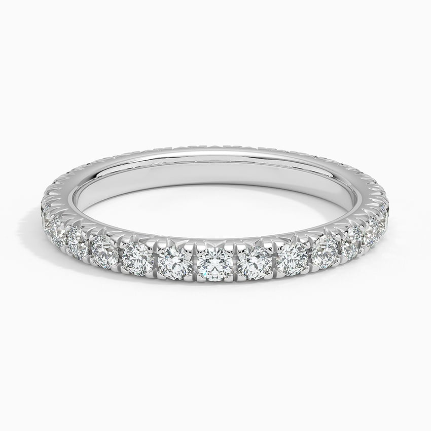 Sienna Eternity Diamond Ring (7/8 ct. tw.) in white gold — top view
