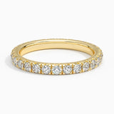 Sienna Eternity Diamond Ring (7/8 ct. tw.) in yellow gold — top view
