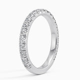 Sienna Three-Quarter Coverage Diamond Ring (5/8 ct. tw.) in white gold — side view