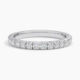 Sienna Three-Quarter Coverage Diamond Ring (5/8 ct. tw.) in white gold — top view