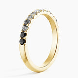 Nimbus Ombre Ring in yellow gold