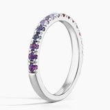 Nimbus Ombre Ring in white gold
