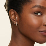 Allegra Diamond Hoop Earrings — image 2