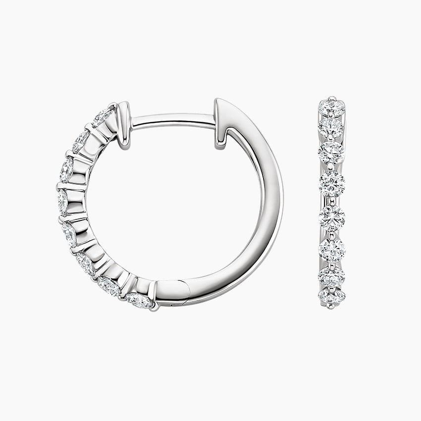 Marseille Diamond Hoop Earrings (1/2 ct. tw.) — image 1