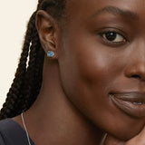 Solitaire London Blue Topaz Stud Earrings — image 3