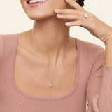 Premium Akoya Cultured Pearl Twist Pendant (6mm) — image 2