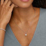 Sapphire Pavé Twist Pendant — image 6