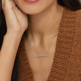 Script Diamond Name Necklace — image 2