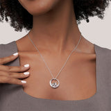 Mountain Range Diamond Pendant — image 2