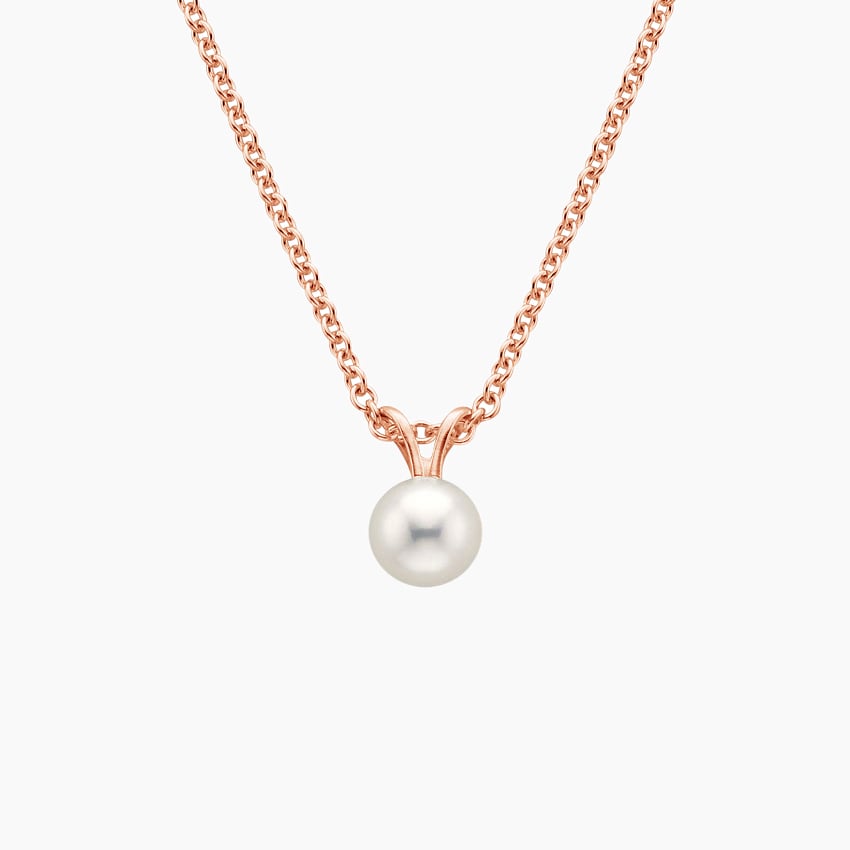 Premium Akoya Cultured Pearl Pendant (6mm)