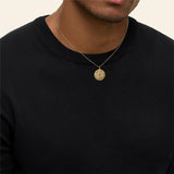 Evil Eye Sapphire and Diamond Medallion — image 5