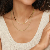 Dezi 16 in. Herringbone Necklace (2.8mm) — image 5