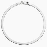 Dezi Herringbone Bracelet — top view