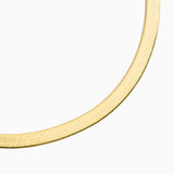 Dezi Herringbone Bracelet — top view