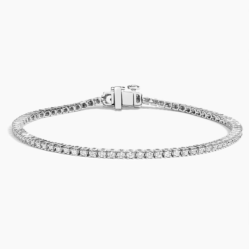 7 in. Perfect Tennis Lab Diamond Bracelet (1 ct. tw.) — top view