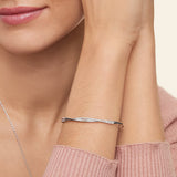 Petite Twisted Vine 6.5 in. Diamond Cuff Bracelet — image 2