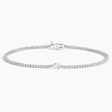 Aster Lab Diamond Tennis Bracelet (1 1/5 ct. tw.) in white gold — top view