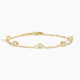 Five Diamond Bezel Bracelet (1/2 ct. tw.) — image 6