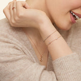 Three Diamond Bezel Bracelet (1/6 ct. tw.) — image 11