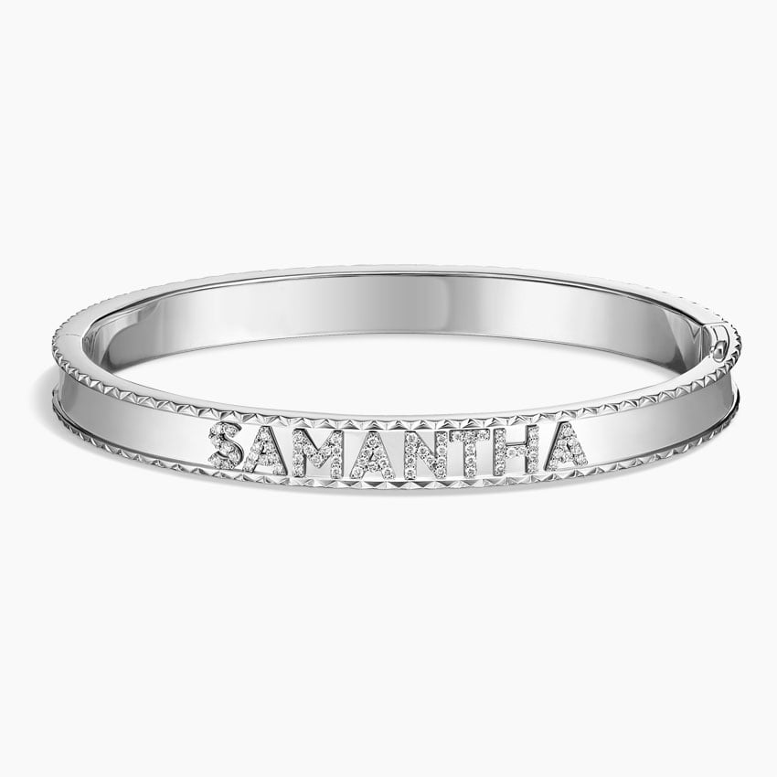 Sol Signature Diamond 6.5 in. Bracelet — top view