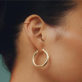 Allegra Diamond Hoop Earrings — image 7