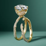 Rose Thorn Diamond Engagement Ring — image 12