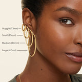 2mm Small Perfect Hoop Earrings — image 4