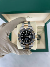 Rolex Submariner Date Two-Tone 18k Yellow Gold 41mm Black Dial Watch