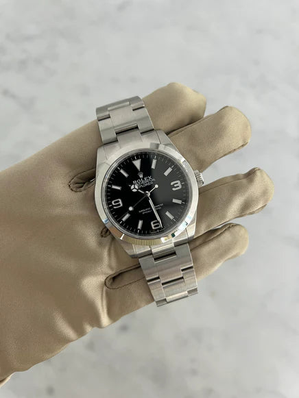 Rolex Explorer 40mm Black Dial Steel Oyster Bracelet 2025 Watch