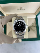 Rolex Explorer 40mm Black Dial Steel Oyster Bracelet 2025 Watch