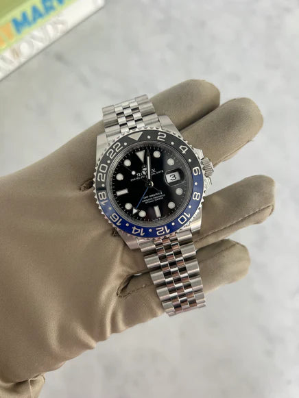 Rolex GMT-Master II Batgirl 126710BLNR 40mm Stainless Steel Jubilee Watch