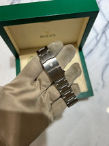 Rolex Oyster Perpetual 36 Stainless Steel Watch with Pistachio Green Dial