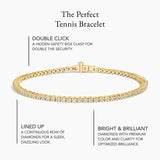 6.5 in. Perfect Tennis Diamond Bracelet (2 ct. tw.) — image 4