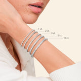 6.5 in. Certified Lab Diamond Tennis Bracelet (2 ct. tw.) — image 5