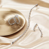 Marseille Half Coverage Diamond Engagement Ring — image 3