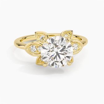 Luxe Fiore Diamond Engagement Ring